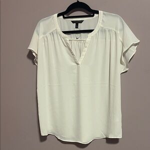 NWOT Banana Republic Cream Blouse